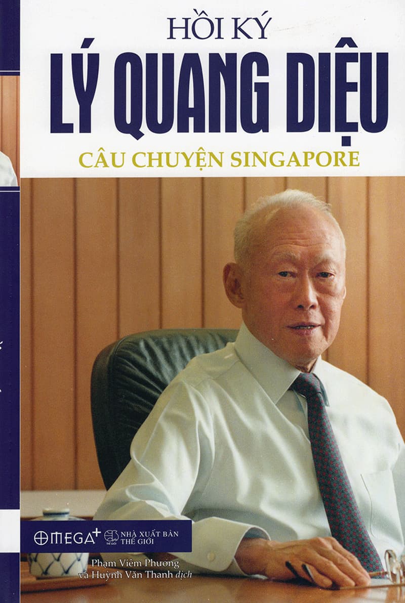 Bìa sách Hồi ký Lý Quang Diệu: Câu chuyện Singapore