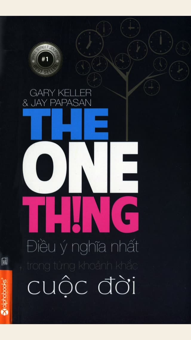 Bìa sách The One Thing