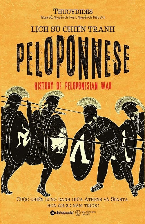 Bìa sách Lịch Sử Chiến Tranh Peloponnese