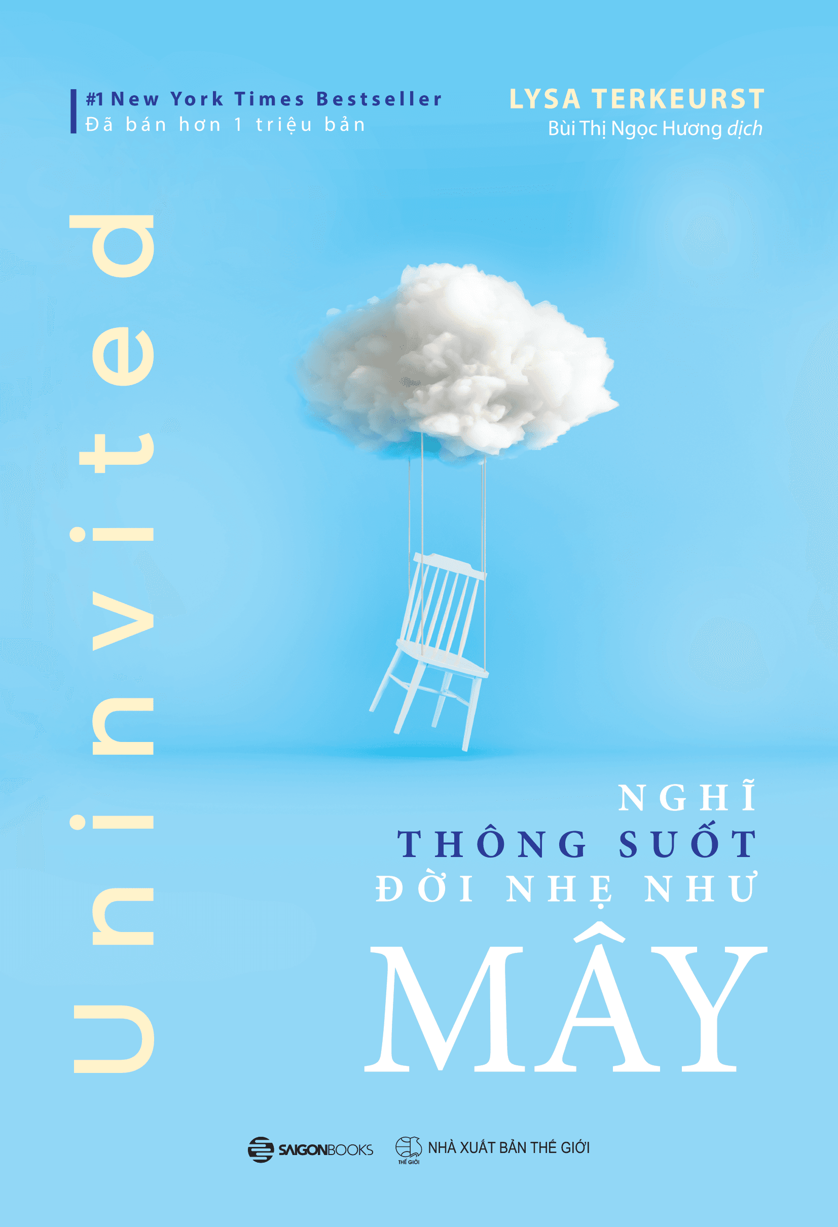 Bìa sách Nghĩ Thông Suốt Đời Nhẹ Như Mây