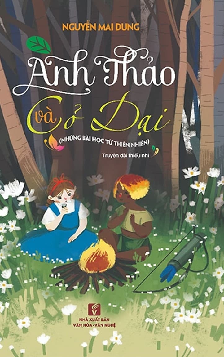 Bìa sách Anh Thảo và Cỏ Dại