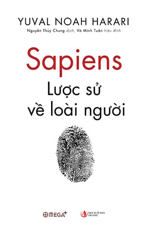 Bìa sách Sapiens: Lược Sử Loài Người