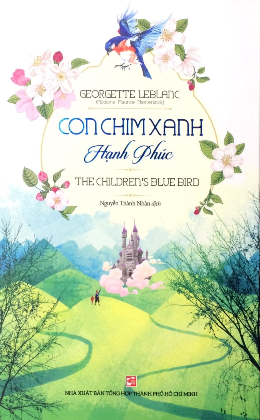 Bìa sách Con Chim Xanh Hạnh Phúc